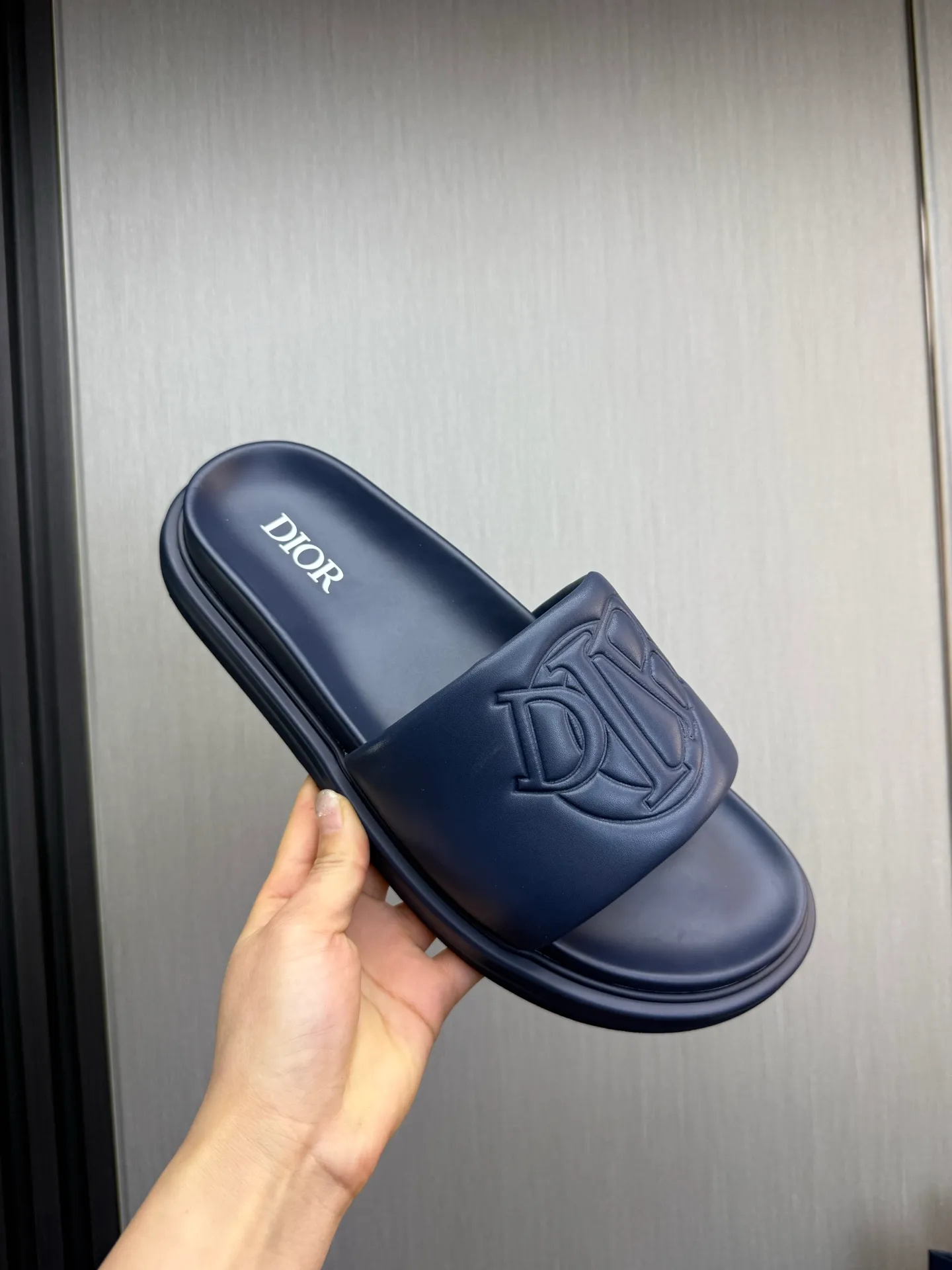 Men's shoes 280💰 Dior. Men's slippers🩴Official website 1:1 production 38-45 yards 45 46 🉑️Customized original material shipped✅